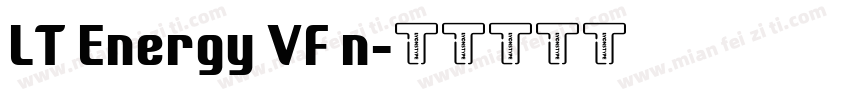 LT Energy VF n字体转换